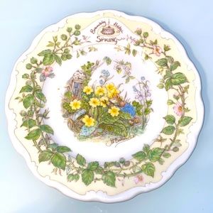 Royal Doulton Brambley Hedge Four Seasons Collection (set of four plates)